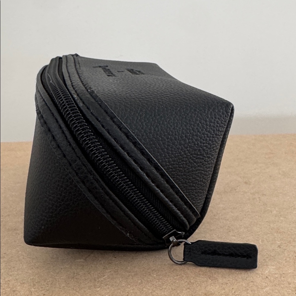 Shinola Black Leather Toiletry Bag - Picture 5 of 7